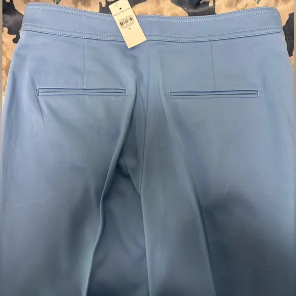 Ann Taylor Blue Cropped Pants - Picture 2 of 6